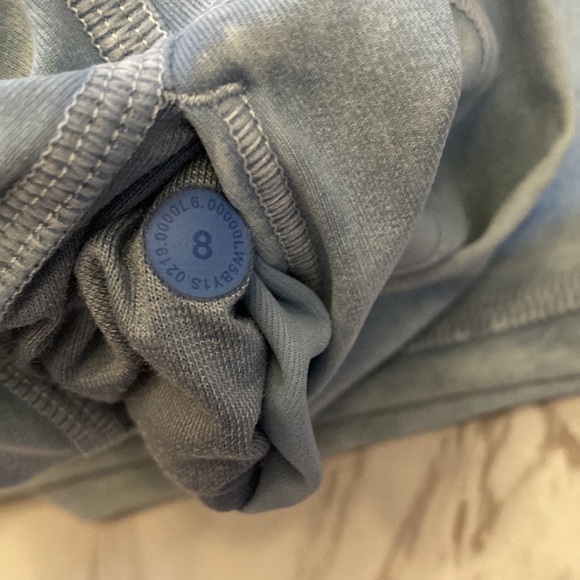 Lululemon Leggings Wunder Under High-Rise Tight Snow Washed Chambray - Picture 6 of 6